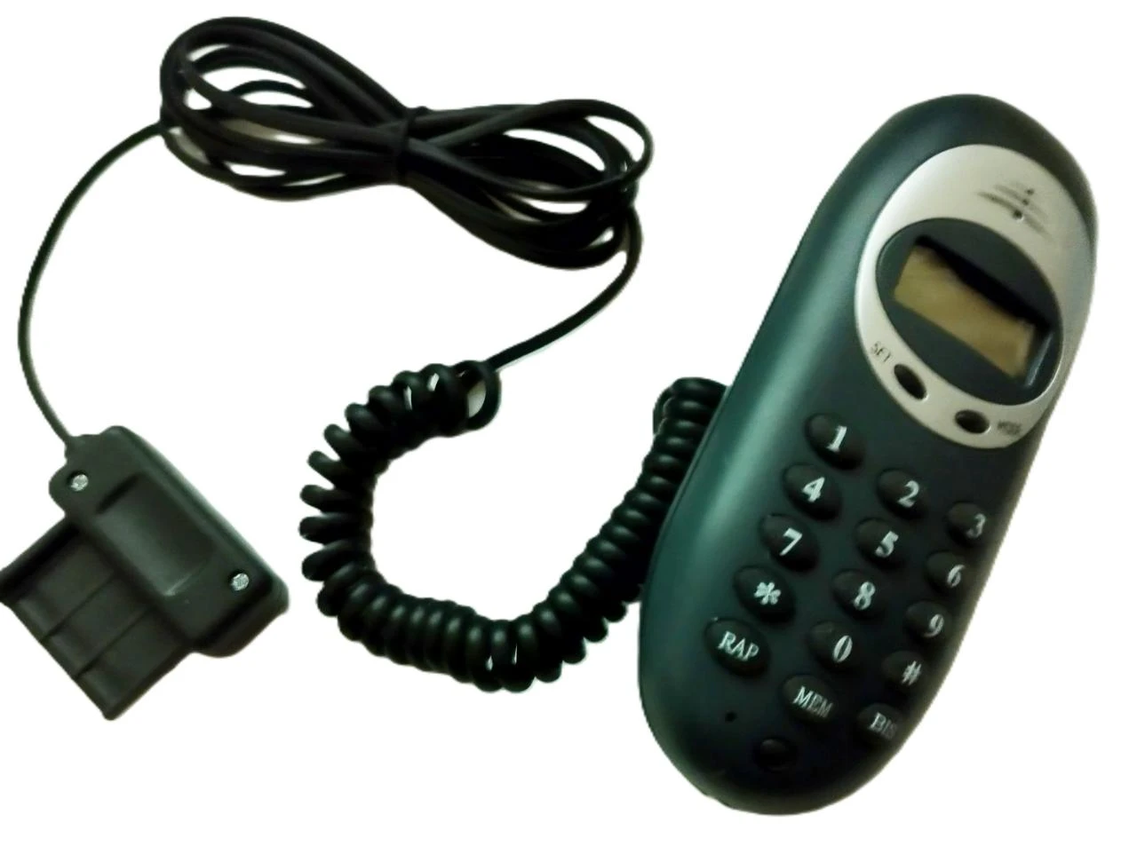Lot of 2 Compact Corded Phones - Smartronics NS-71 & PR2923 - Bayard – photo 4